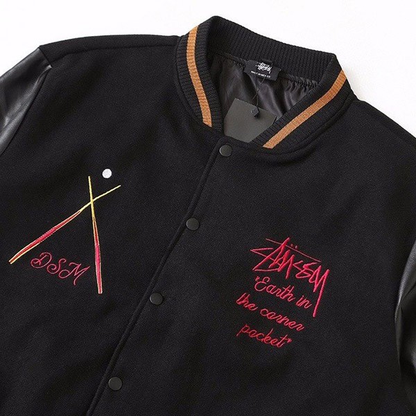 ステューシー Tokyo 40周年 スタジャン 偽物 バーシティ ジャケット sum00071